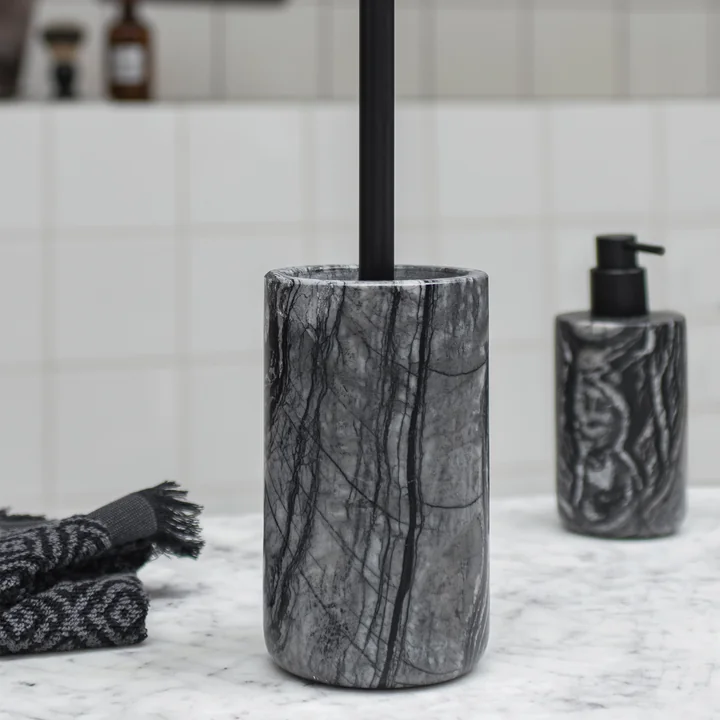 Marble Toilet brushes from Mette Ditmer