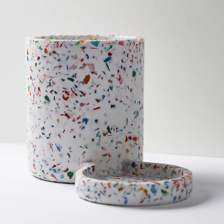 Terrazzo sink organizer from Humdakin