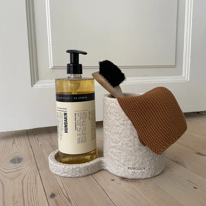 Sandstone sink organizer from Humdakin