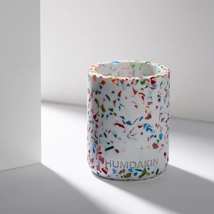 Terrazzo toothbrush holder from Humdakin