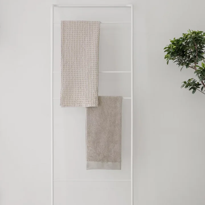 Modo towel ladder from Blomus in white finish