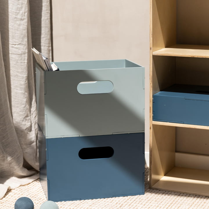 Nofred - Storage box, 33.5 x 22 x 24 cm, blue