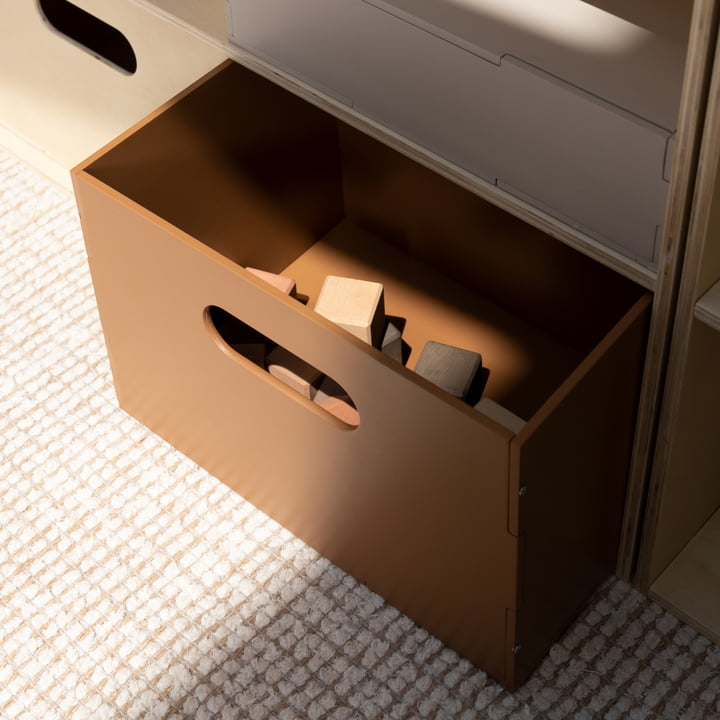 Nofred - Storage box, 33.5 x 22 x 24 cm, brown