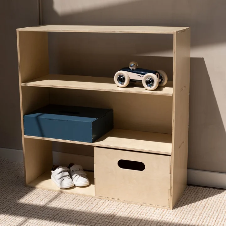 Nofred - Children's shelf, 70 x 73 x 25.5 cm, birch nature