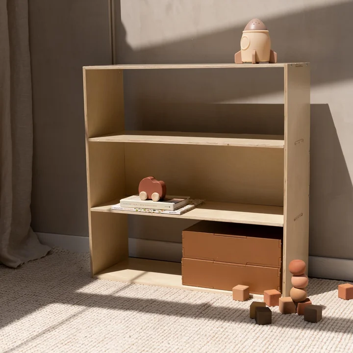 Nofred - Children's shelf, 70 x 73 x 25.5 cm, birch nature