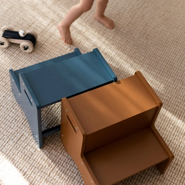 Nofred - Step Up Step ladder, blue and brown
