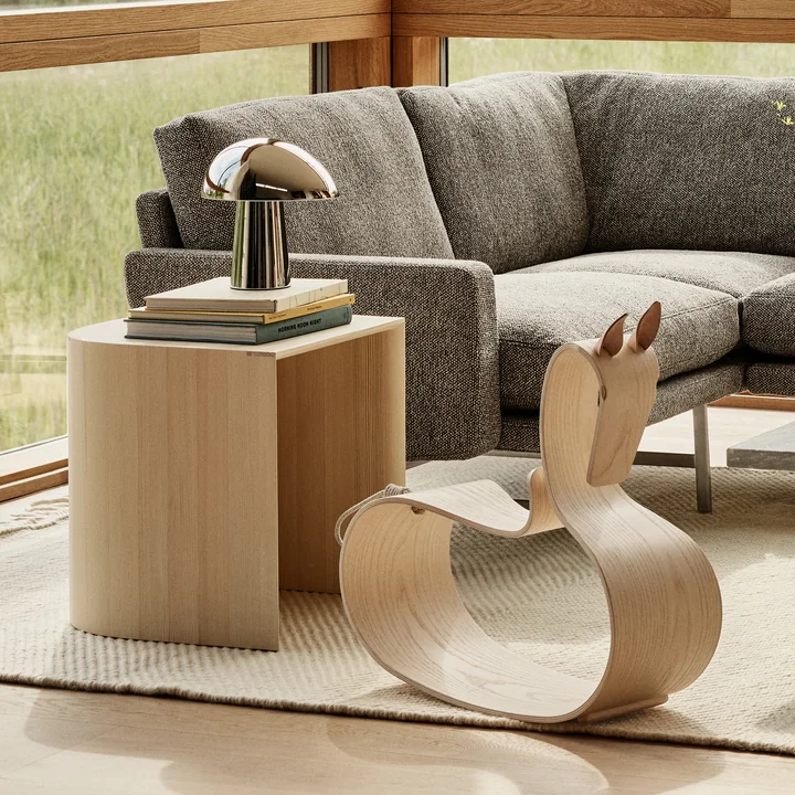 Taburet Stool from Fritz Hansen in the finish pine oiled