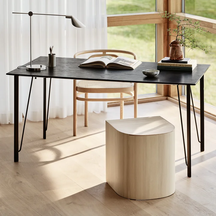 Taburet Stool from Fritz Hansen in the finish pine oiled
