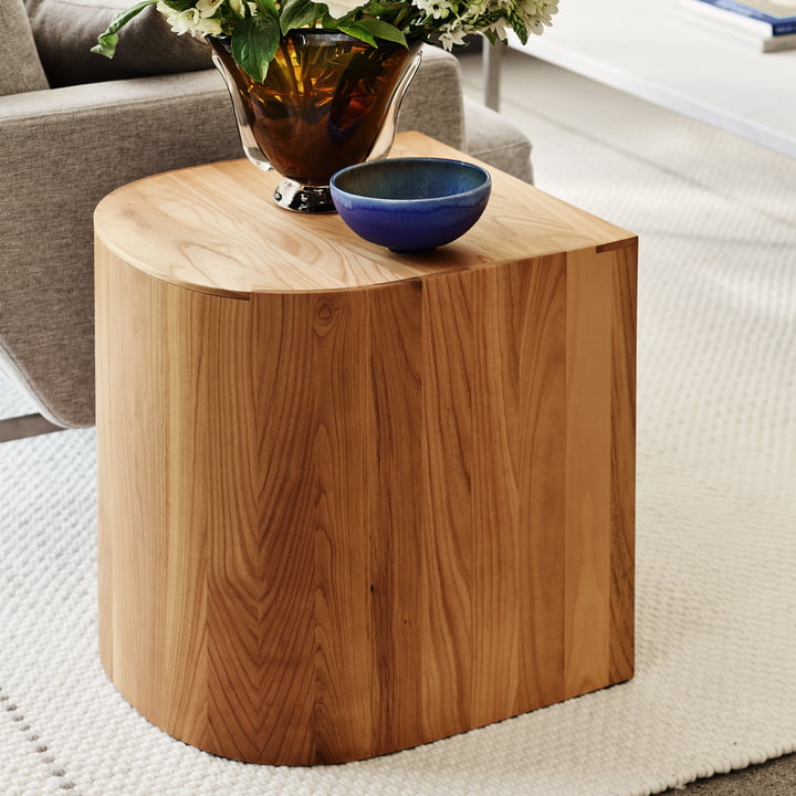 Taburet Stool from Fritz Hansen in the finish cherry oiled