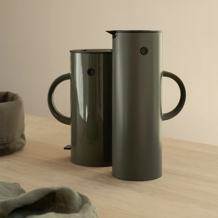 Stelton - Vacuum jug EM 77, 1 l soft dark forest