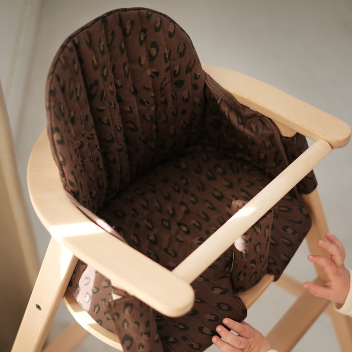 Nobodinoz - Cushion for Growing Green high chair