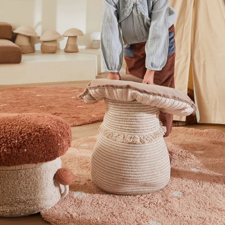 Play and storage basket from Lorena Canals