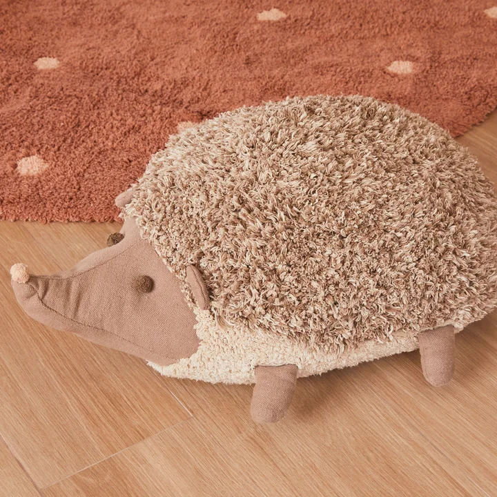 Floor cushion hedgehog from Lorena Canals