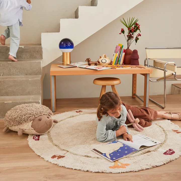 Floor cushion hedgehog from Lorena Canals