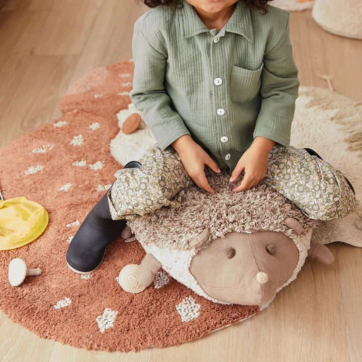 Floor cushion hedgehog from Lorena Canals