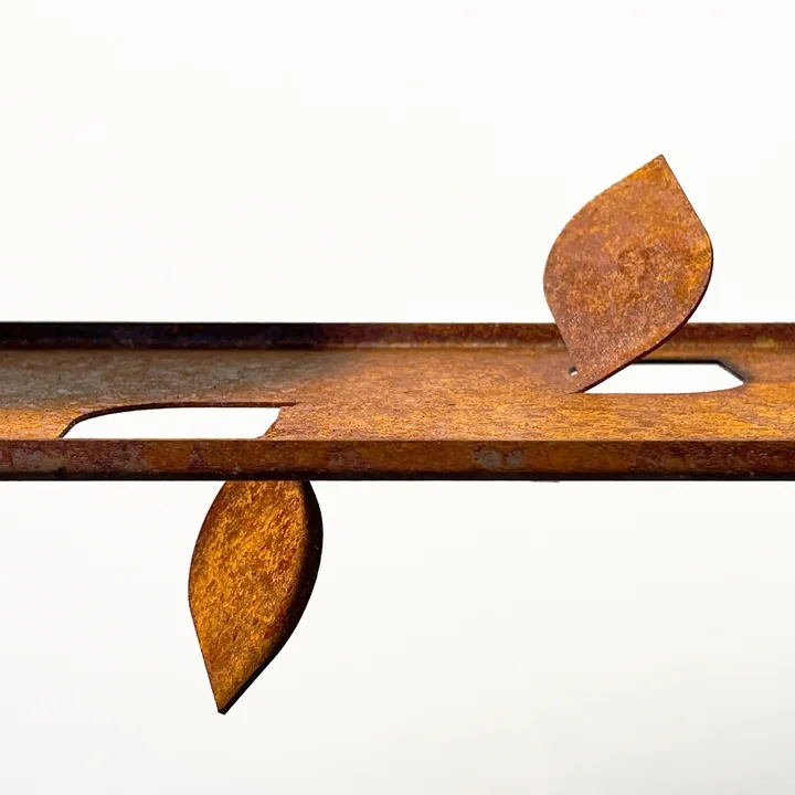 Frederik Roijé - Frame Bird feeder, corrosion brown