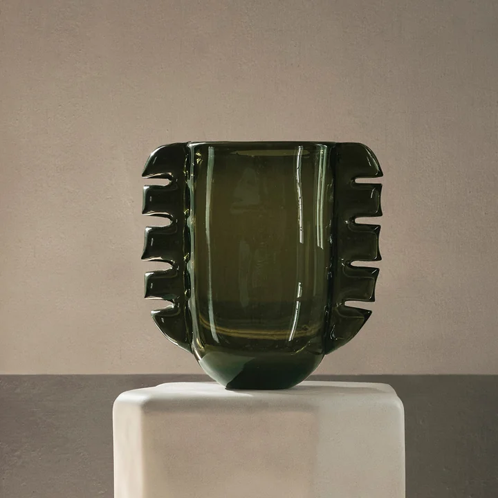 Alas Vase, moss green from Ferm Living