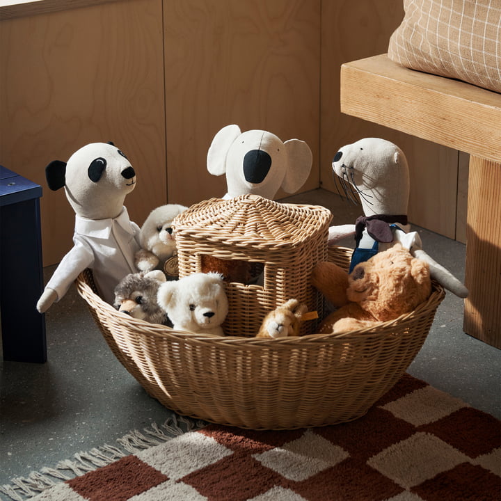 Ark toy, nature woven by ferm Living