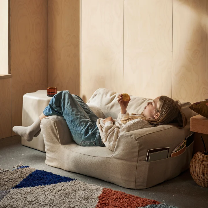 Billow Beanbag, off-white from Ferm Living