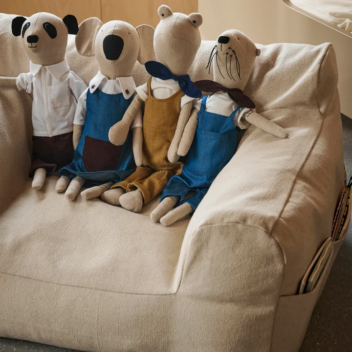 Billow Beanbag, off-white from Ferm Living