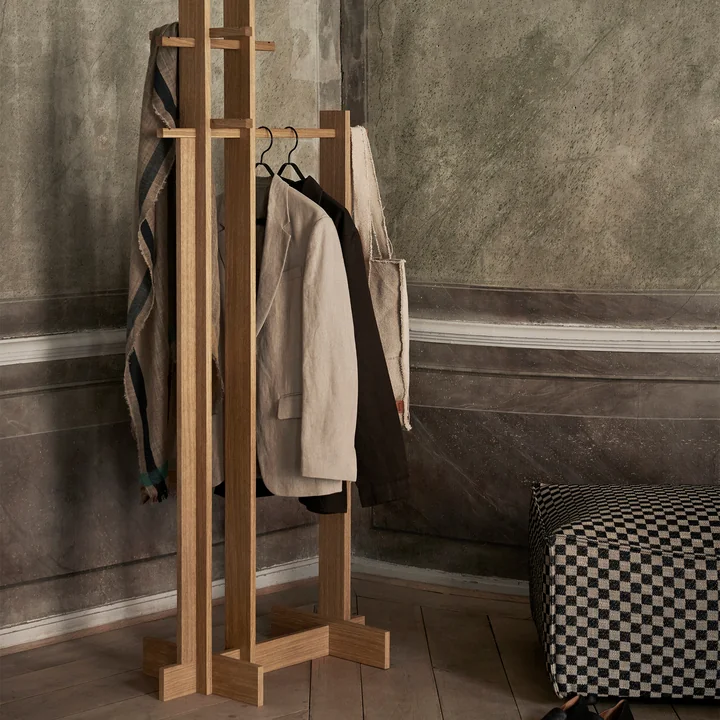 Ferm Living - Bridge Coat rack, oak oiled