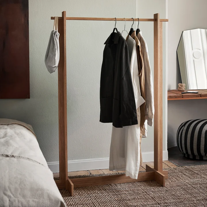 Bridge Coat rack, oiled oak by Ferm Living
