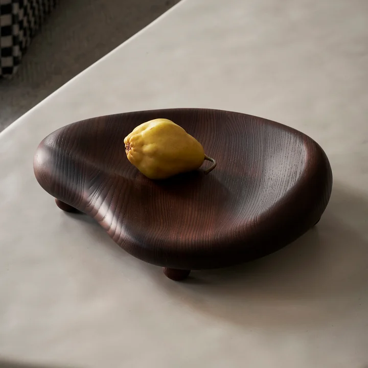 Cairn Centrepiece, dark brown from Ferm Living