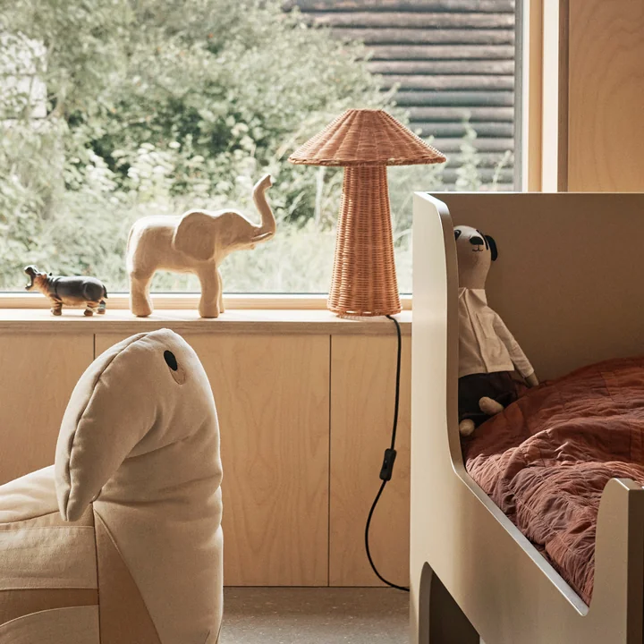 Dou Table lamp, nature by Ferm Living