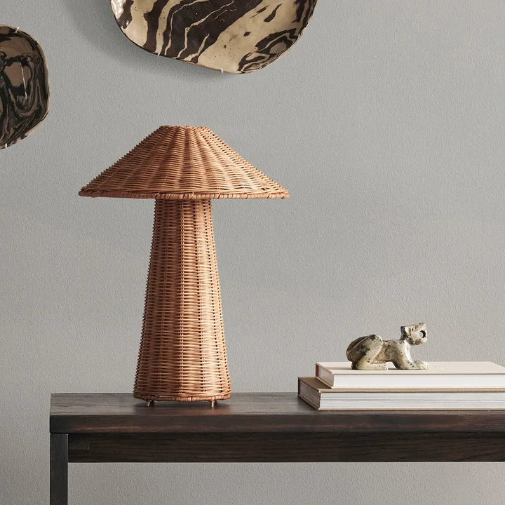 Dou Table lamp, nature by Ferm Living