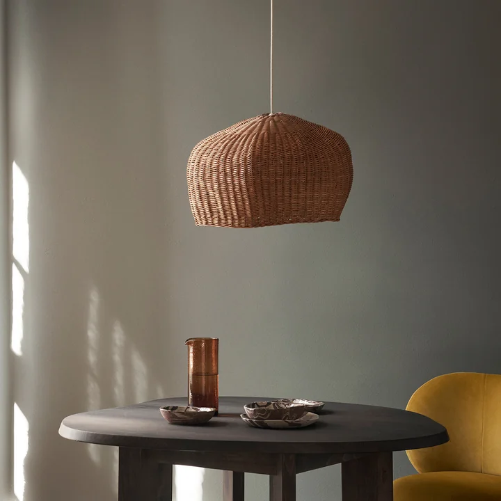 Ferm Living - Drape Lampshade M, Nature