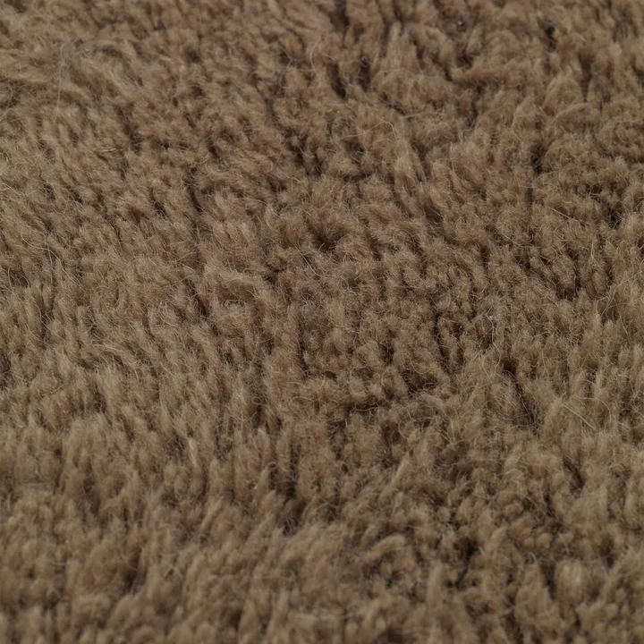 Forma Wool rug, ash brown from Ferm Living