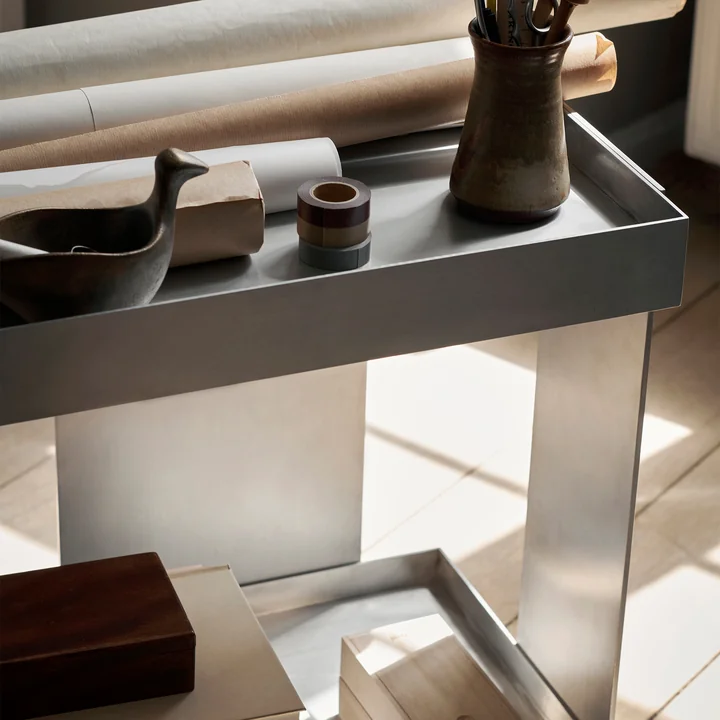 Lager Trolley, aluminum from Ferm Living