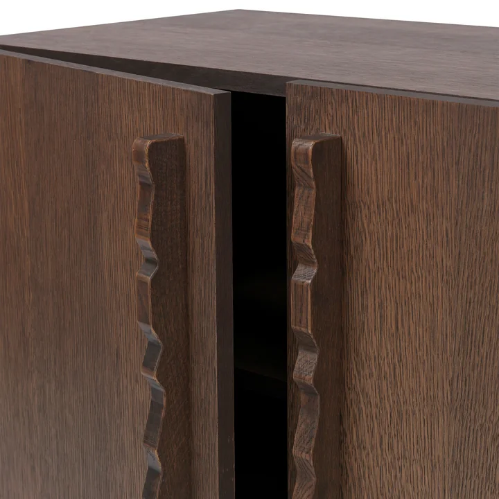 Unda Sideboard, dark stained oak by Ferm Living