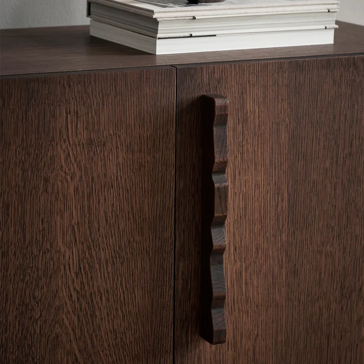 Unda Sideboard, dark stained oak by Ferm Living