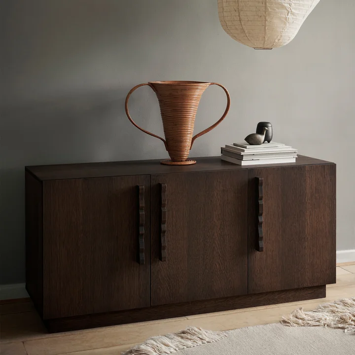 Unda Sideboard, dark stained oak by Ferm Living