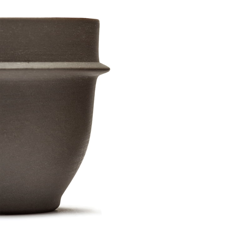 Dune Espresso cup by Kelly Wearstler, Slate / brown by Serax