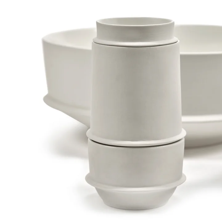 Serax - Dune coffee cup, espresso cup, mug, alabaster white