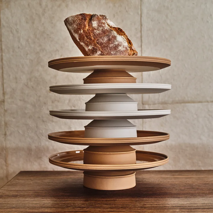 Serax - Dune Cake plate by Kelly Wearstler, Ø 33 cm, alabaster / white