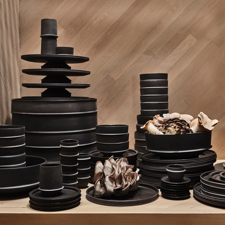Serax - Dune Collection by Kelly Wearstler, Slate brown