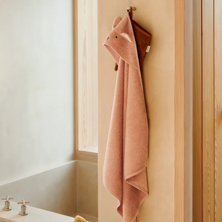 Albert Baby towel with hood from LIEWOOD