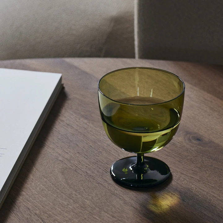 Ferm Living - Host Water glass, moss green