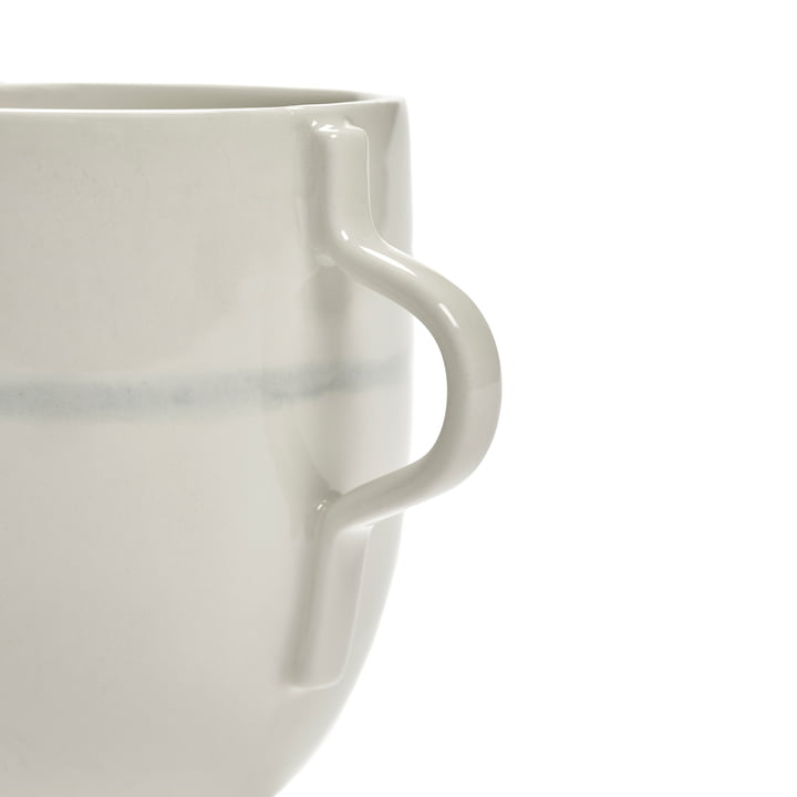 Zuma Mug by Kelly Wearstler, Salt / white by Serax