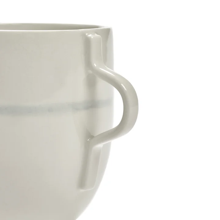 Zuma Mug by Kelly Wearstler, Salt / white by Serax