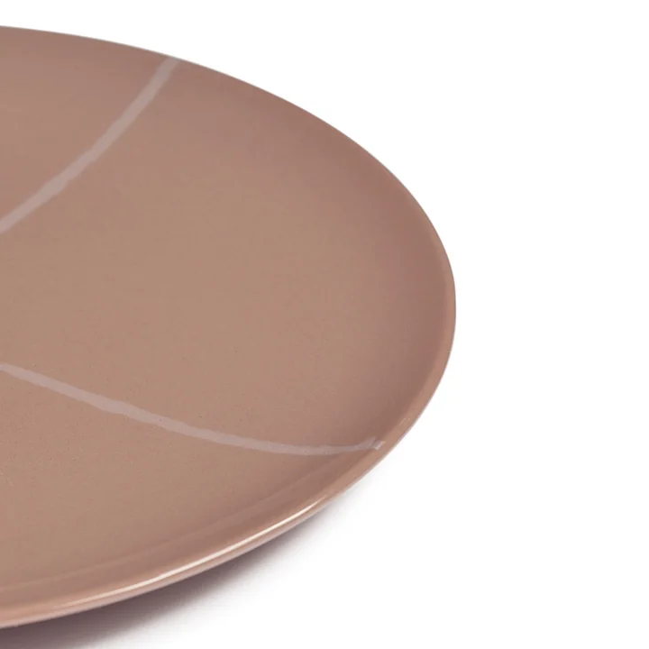 Zuma Plate by Kelly Wearstler, Ø 28 cm, Sienna / cream orange by Serax