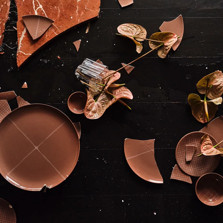 Zuma Collection by Kelly Wearstler, Sienna / cream orange by Serax