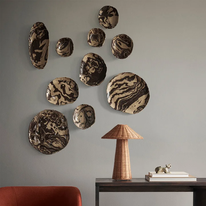Ryu Plate and bowl from Ferm Living