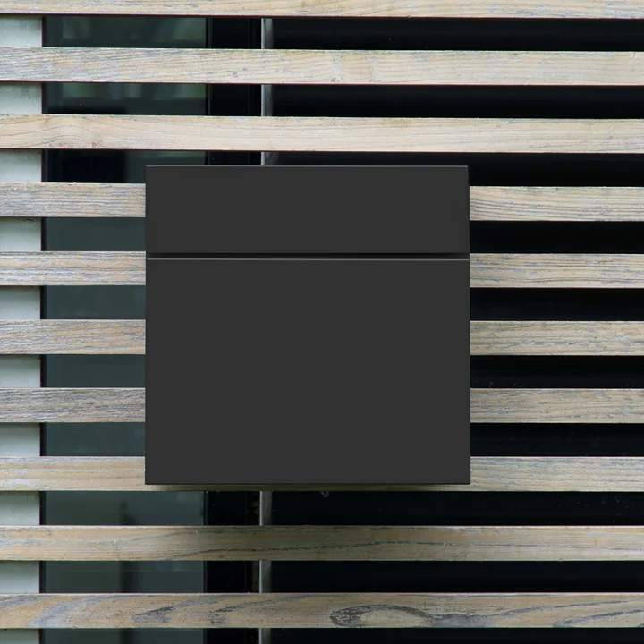 Mailbox Letterman VI with newspaper roll from Radius Design