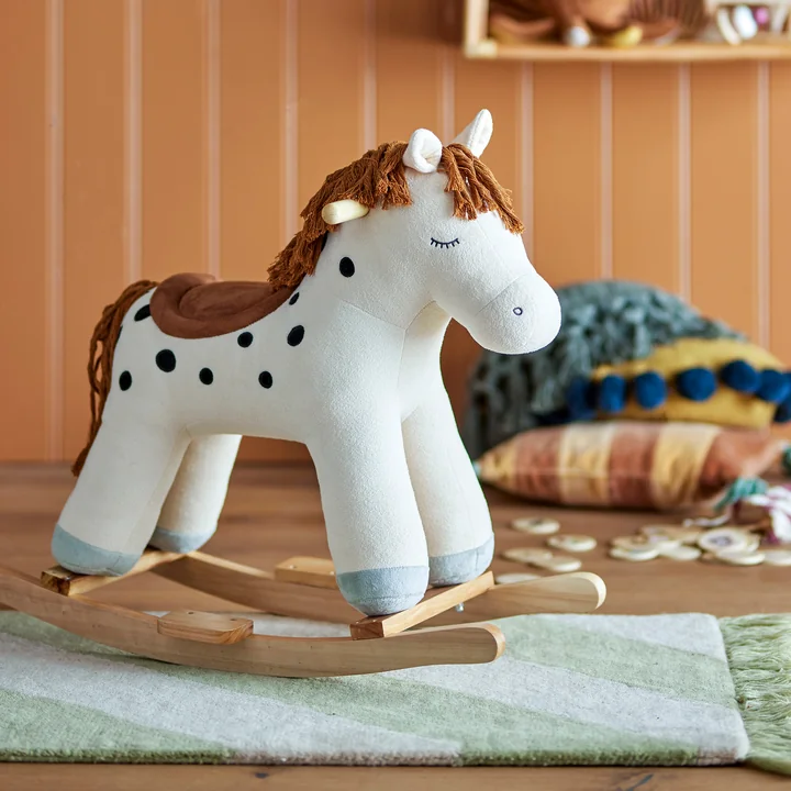Mini Merlen Rocking horse from Bloomingville