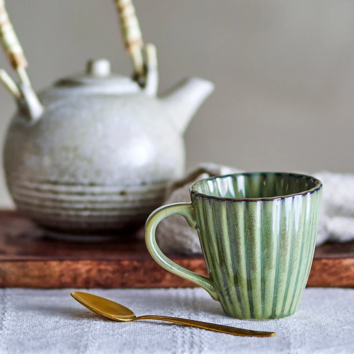 Latina Mug with handle from Bloomingville