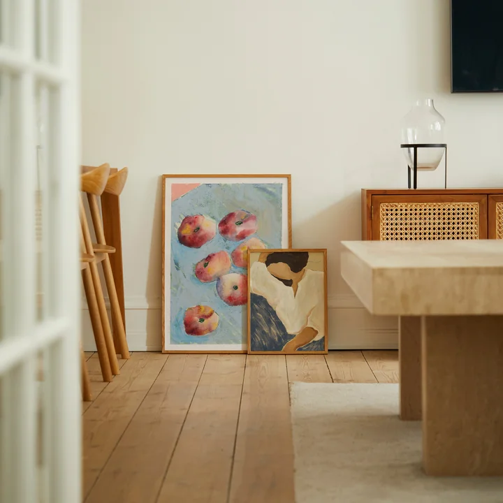 Peaches poster from Paper Collective